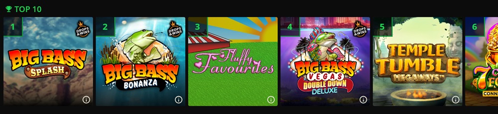 slots at Ivy casino